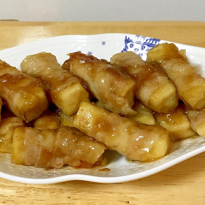 高野豆腐の肉巻き煮